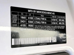 Mercedes-Benz Sprinter Cargo Van Standard Roof 4-Cyl Diesel HO 2500 Standard Roof I4 Diesel HO 144" RWD 2025