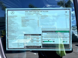 Mercedes-Benz Sprinter Cargo Van Standard Roof 4-Cyl Diesel HO 2500 Standard Roof I4 Diesel HO 144" RWD 2025