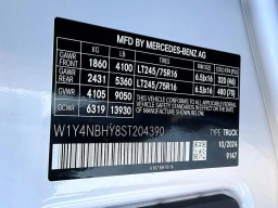 Mercedes-Benz Sprinter Cargo Van Standard Roof 4-Cyl Diesel HO 2500 Standard Roof I4 Diesel HO 144" RWD 2025