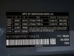 Mercedes-Benz Sprinter Cargo Van Standard Roof 4-Cyl Diesel HO 2500 Standard Roof I4 Diesel HO 144" RWD 2024