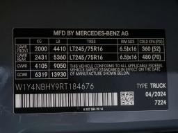 Mercedes-Benz Sprinter Cargo Van Standard Roof 4-Cyl Diesel HO 2500 Standard Roof I4 Diesel HO 144" RWD 2024