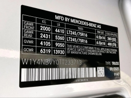 Mercedes-Benz Sprinter Crew Van Standard Roof 4-Cyl Diesel HO 2500 Standard Roof I4 Diesel HO 144" AWD 2026