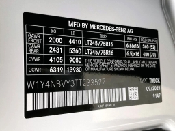 Mercedes-Benz Sprinter Crew Van Standard Roof 4-Cyl Diesel HO 2500 Standard Roof I4 Diesel HO 144" AWD 2026