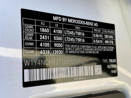 Mercedes-Benz Sprinter Cargo Van High Roof 4-Cyl Diesel HO 2500 High Roof I4 Diesel HO 170" RWD 2026