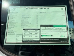 Mercedes-Benz Sprinter Cargo Van High Roof 4-Cyl Diesel HO 2500 High Roof I4 Diesel HO 170" Extended RWD 2025