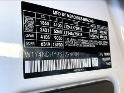 Mercedes-Benz Sprinter Cargo Van High Roof 4-Cyl Diesel HO 2500 High Roof I4 Diesel HO 170" Extended RWD 2025