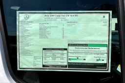 Mercedes-Benz Sprinter Cargo Van High Roof 4-Cyl Diesel HO 3500 High Roof I4 Diesel HO 170" RWD 2025