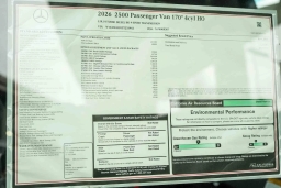Mercedes-Benz Sprinter Passenger Van High Roof 4-Cyl Diesel HO 2500 High Roof I4 Diesel HO 170" RWD 2026