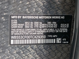 BMW iX xDrive60 Sports Activity Vehicle 2026