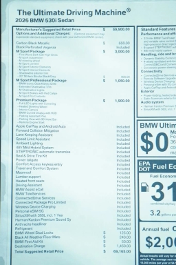 BMW 5 Series 530i Sedan 2026