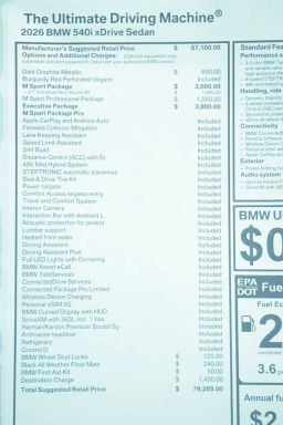 BMW 5 Series 540i xDrive Sedan 2026