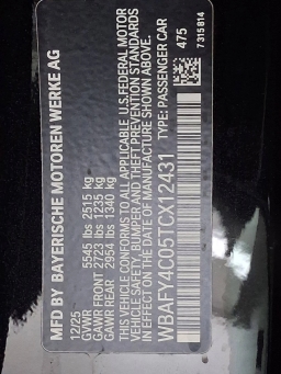 BMW 8 Series M850i xDrive Convertible 2026