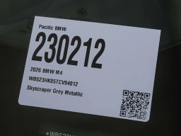 BMW M4 Competition Coupe 2026