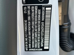 Porsche Taycan 4 AWD 2026