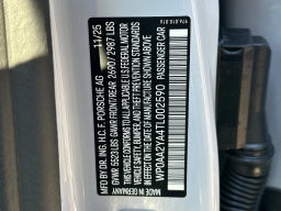 Porsche Panamera Base RWD 2026