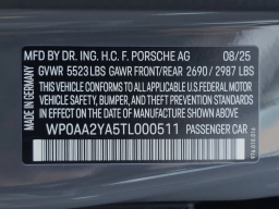 Porsche Panamera 4 AWD 2026