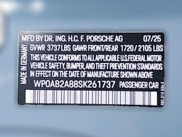 Porsche 718 Cayman S Coupe 2025