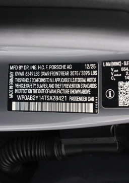 Porsche Taycan 4S Black Edition AWD 2026