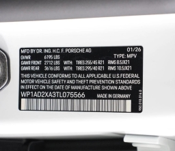 Porsche Macan Electric RWD 2026