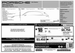 Porsche Cayenne GTS AWD 2026