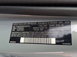 Volvo XC90 Ultra B6 AWD 7-Seater 2026